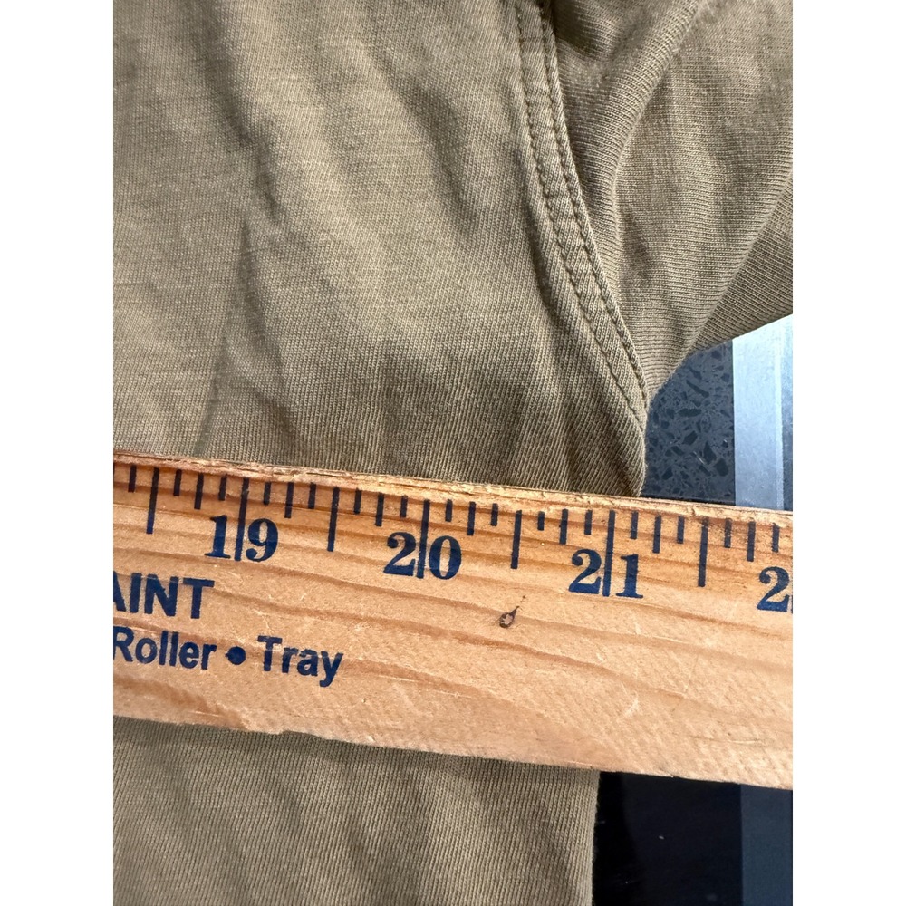 Lululemon All Yours Tee Tan Khaki Short Sleeve Crew Neck Relaxed T-Shirt 2982 - Picture 5 of 7